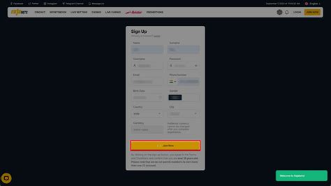 How to register and login on Rajabets .